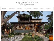 Tablet Screenshot of isarchitecture.com